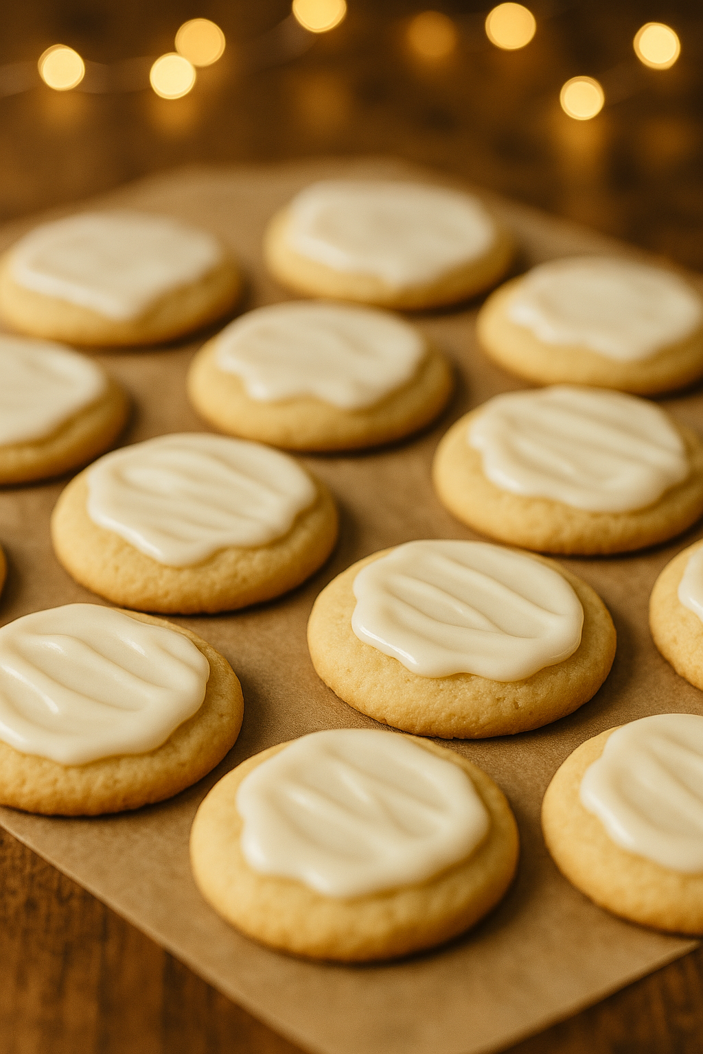 3 Ingredient Shortbread Cookies