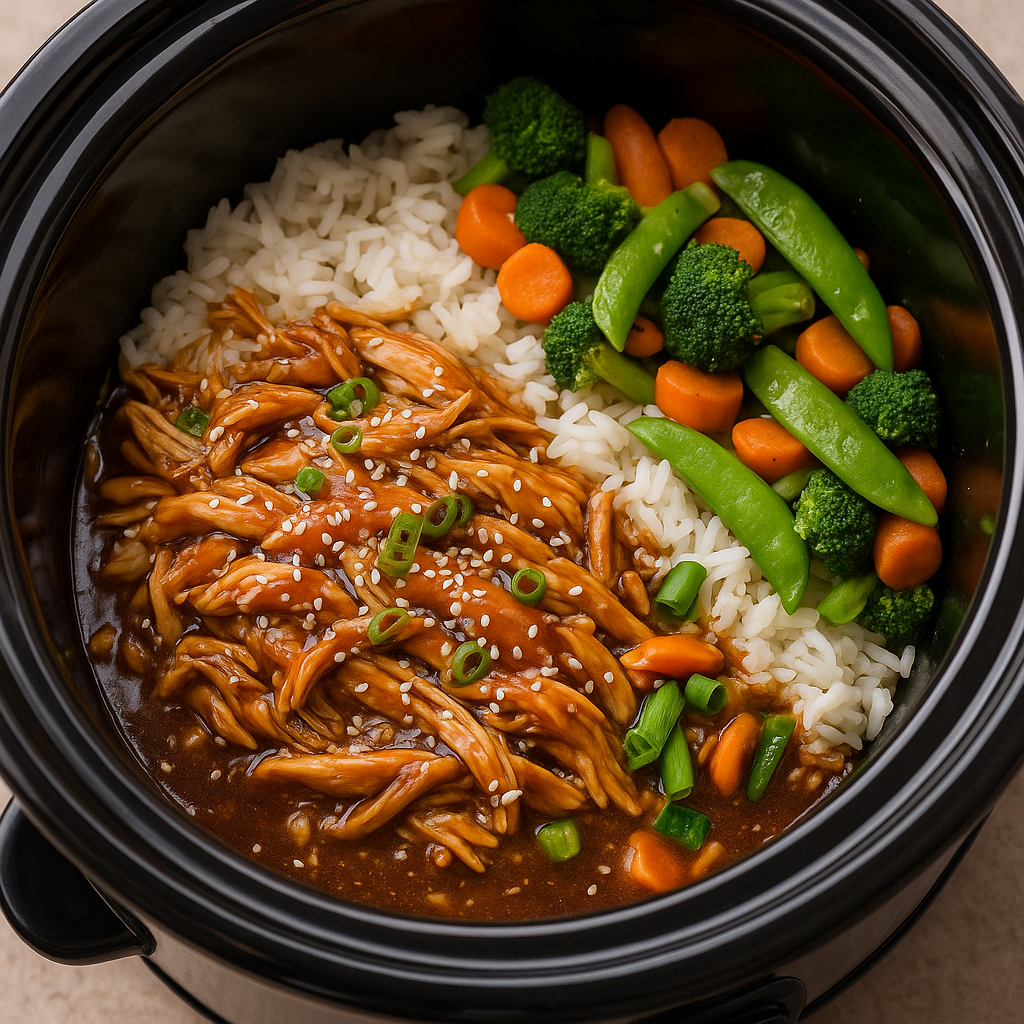 Teriyaki Chicken in the Crockpot
