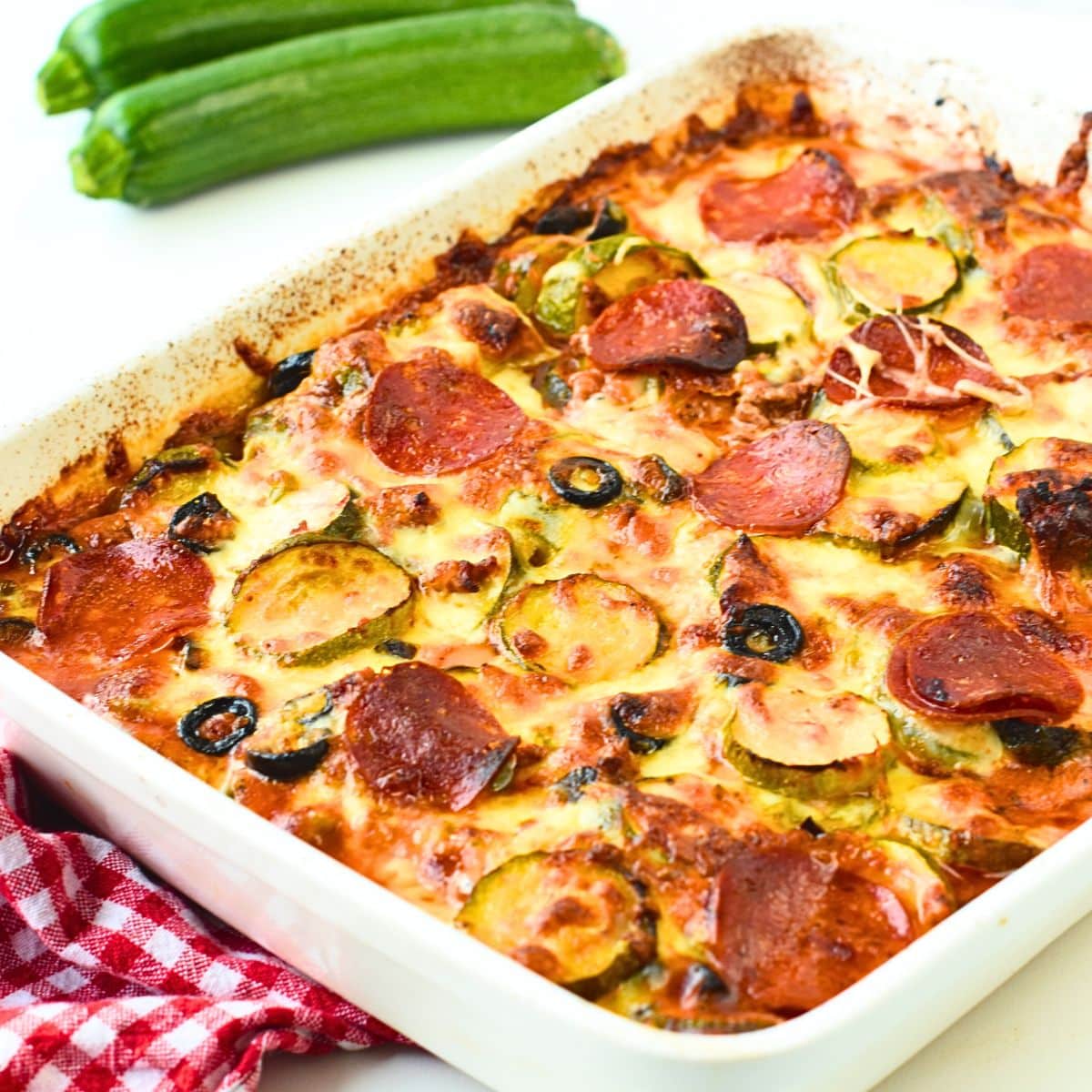 Zucchini Pizza